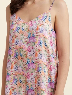 Painted Travels Silk Slip