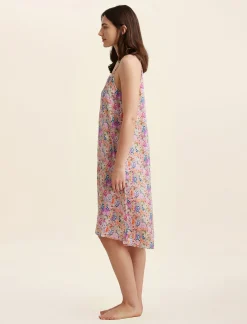 Painted Travels Silk Slip