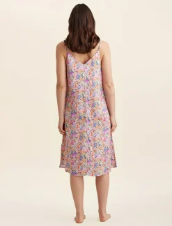 Painted Travels Silk Slip