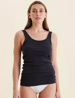 Pia Cotton Modal Singlet