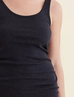Pia Cotton Modal Singlet