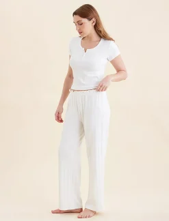 Pippa Pointelle Full Length Pant