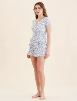 Pippa Pointelle Short Sleeve Tee