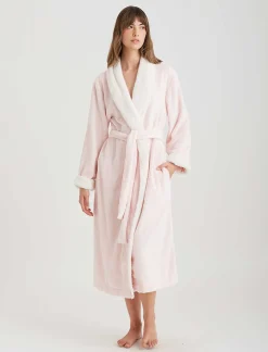 Plush Sherpa Robe & Sleep Mask