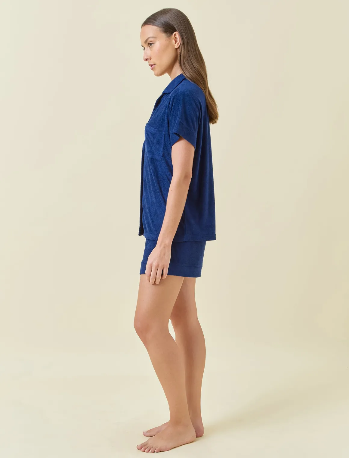 Resort Terry Boxer PJ Set