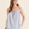 Sabine Seersucker Stripe Cami