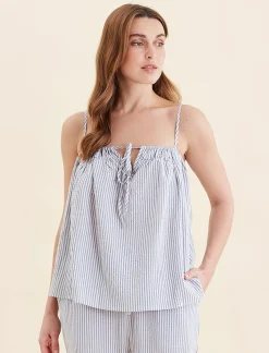 Sabine Seersucker Stripe Cami