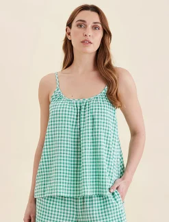 Seersucker Cami