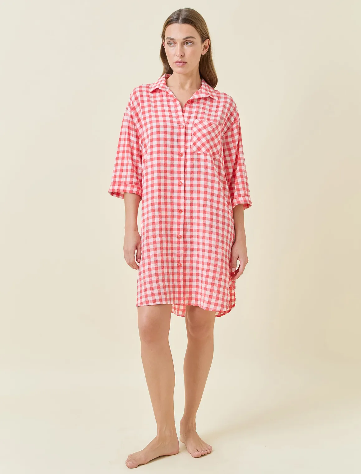 Seersucker Nightshirt