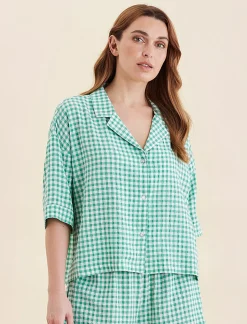 Seersucker Short Sleeve Shirt