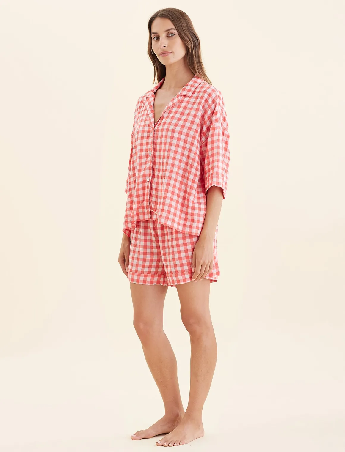 Seersucker Short Sleeve Shirt