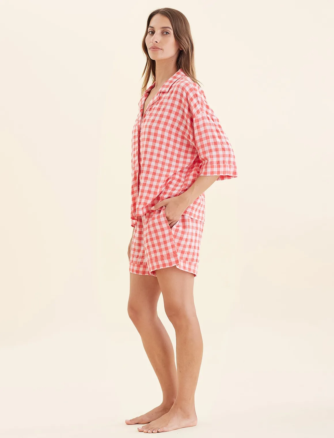 Seersucker Short Sleeve Shirt