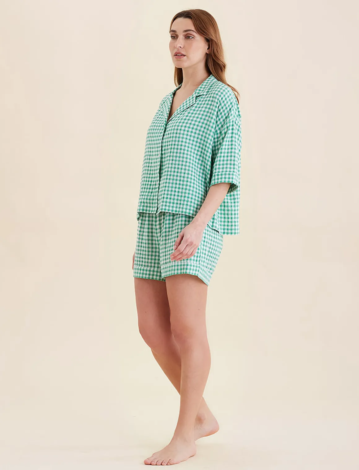 Seersucker Short Sleeve Shirt