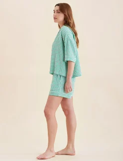 Seersucker Short Sleeve Shirt
