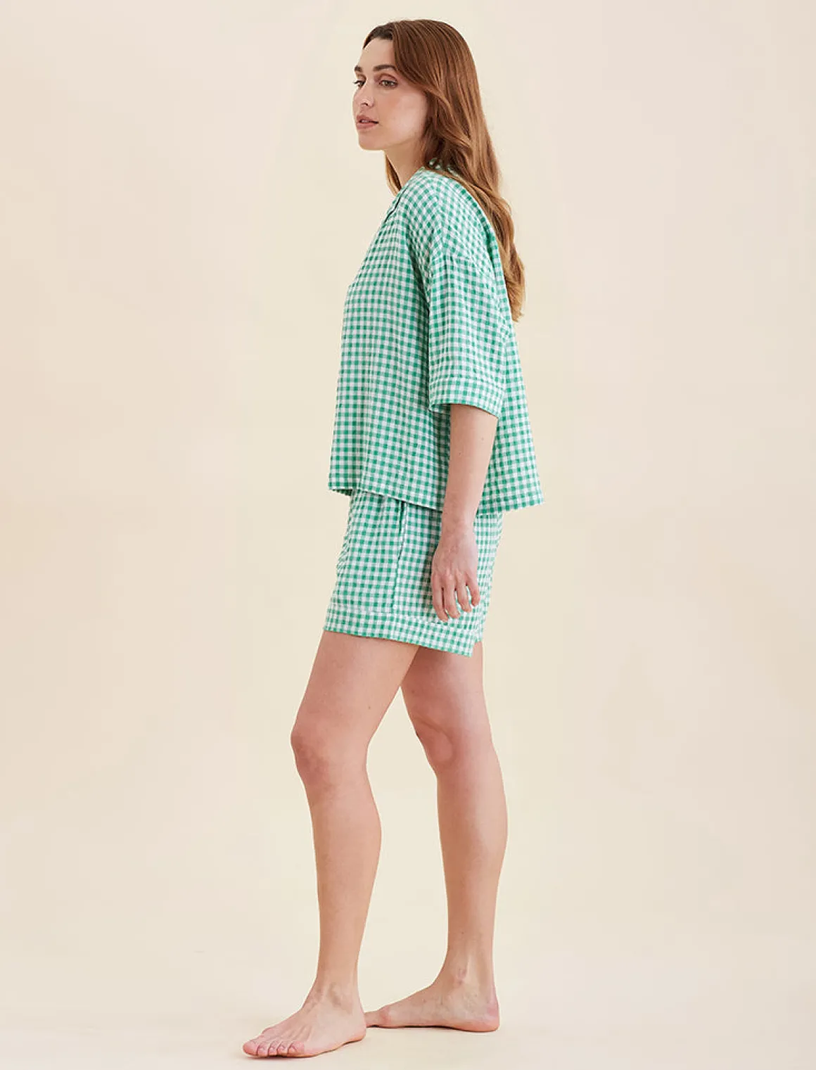 Seersucker Short Sleeve Shirt