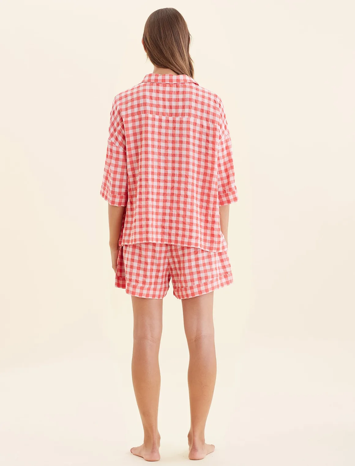 Seersucker Short Sleeve Shirt