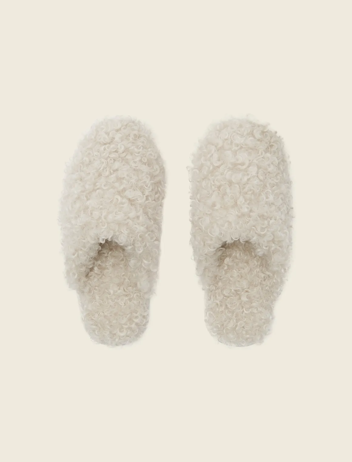 Soft Teddy Mule