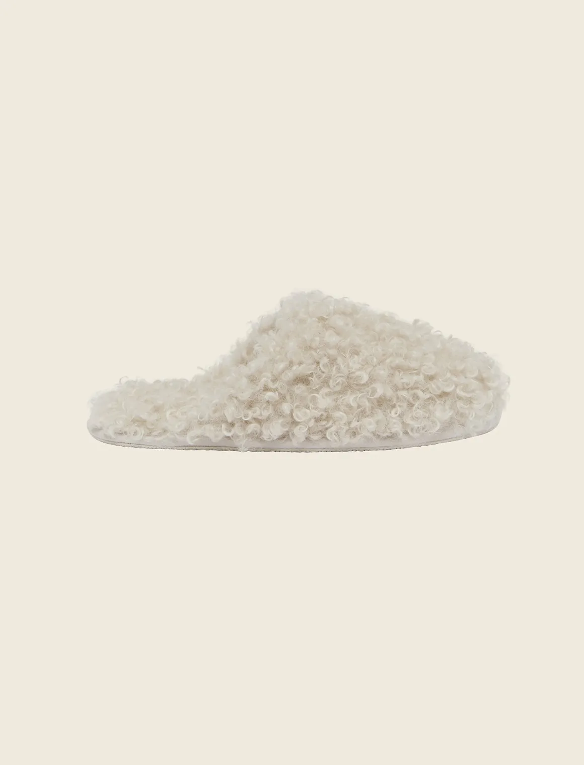 Soft Teddy Mule