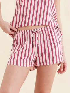 Stripe Cami Boxer PJ Set