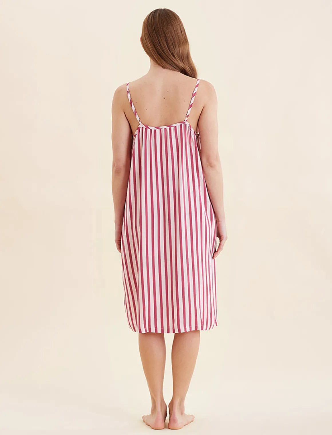 Stripe Strappy Nightie