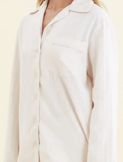 Super Soft Brushed Herringbone PJ