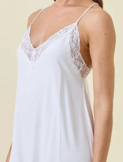 Talia Lace Front Midi Nightie