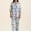 Toile De Jouy Crop PJ Set