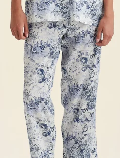 Toile De Jouy Crop PJ Set
