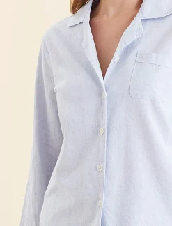 Washed Cotton Linen PJ